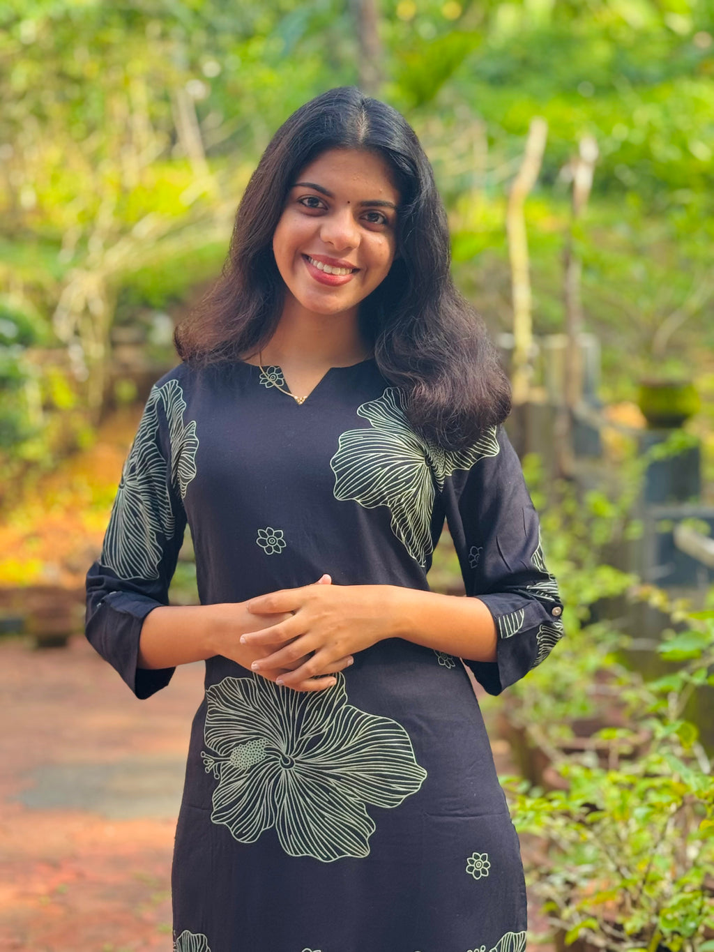 Black Printed Co-ord Sets