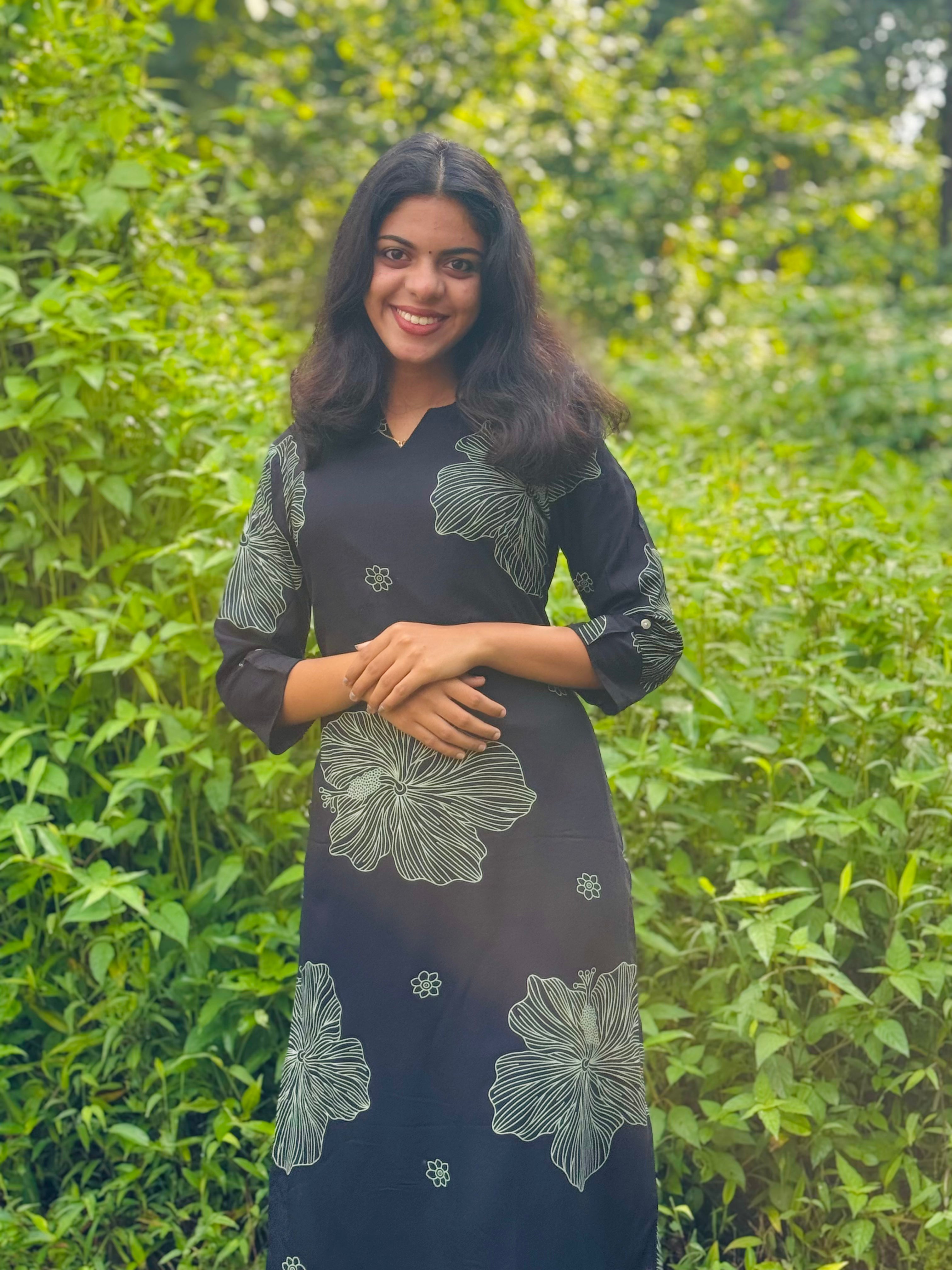 Black Printed Co-ord Sets