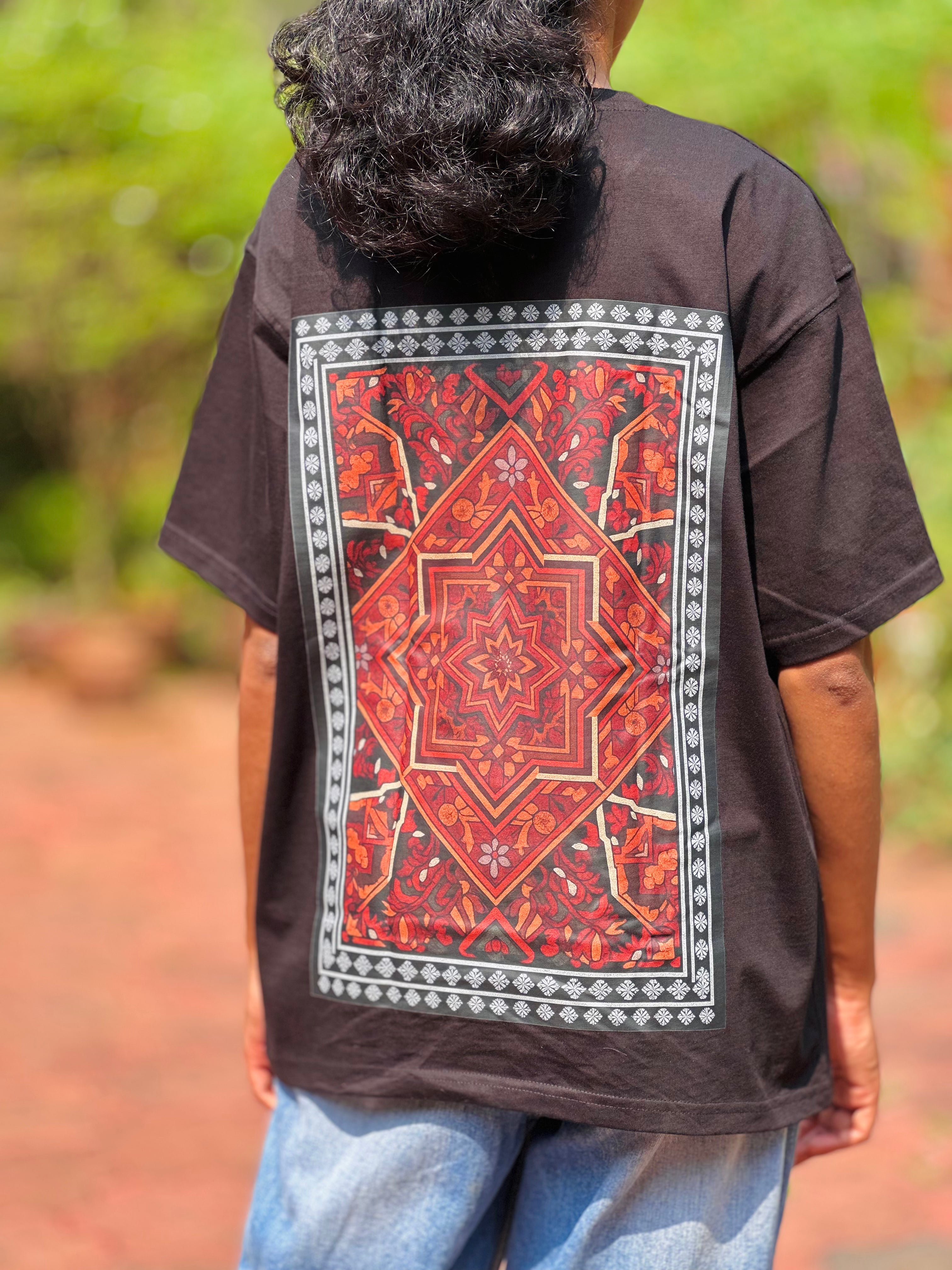 Urban Tapestry Black Oversized Tee