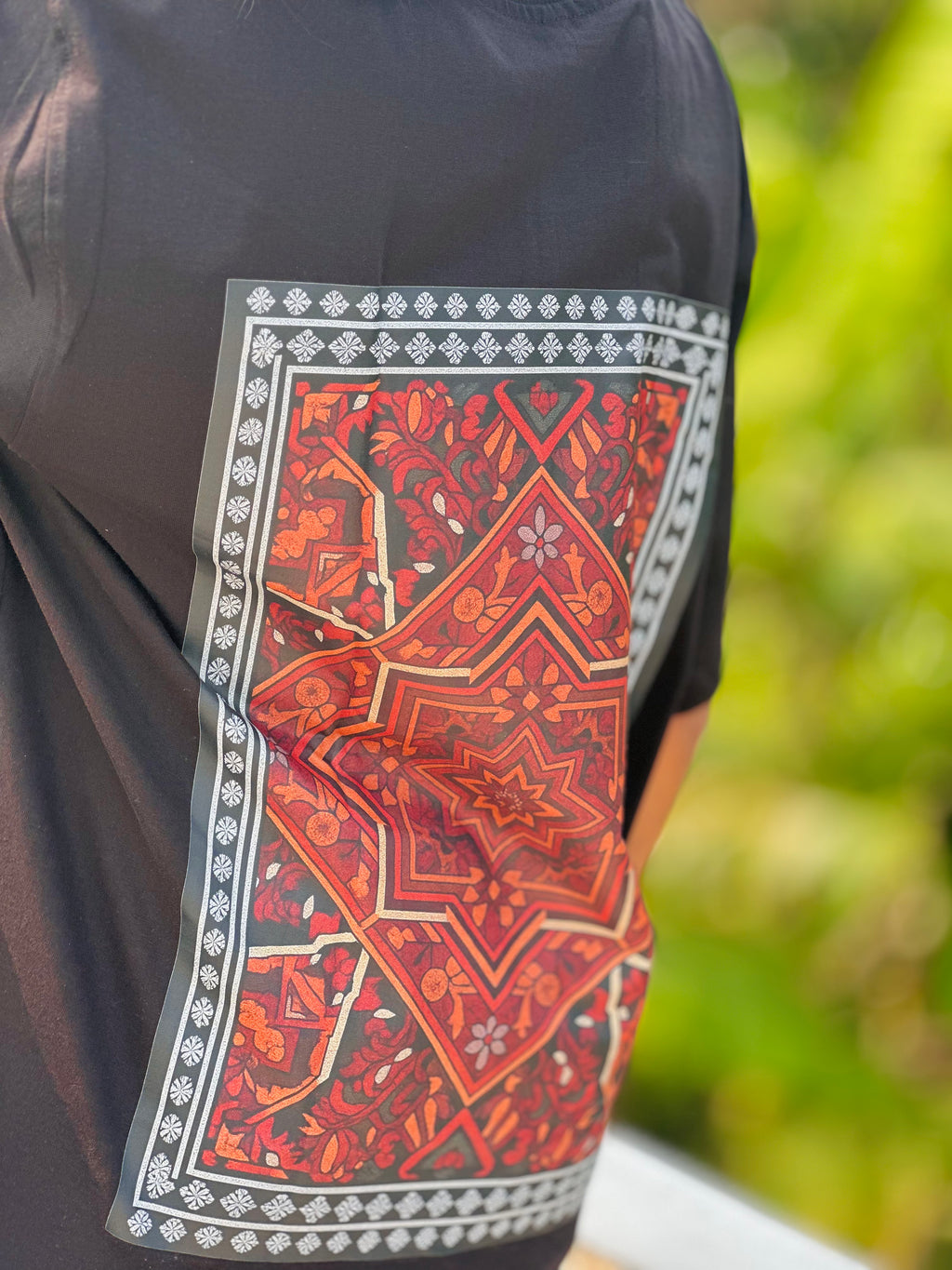 Urban Tapestry Black Oversized Tee