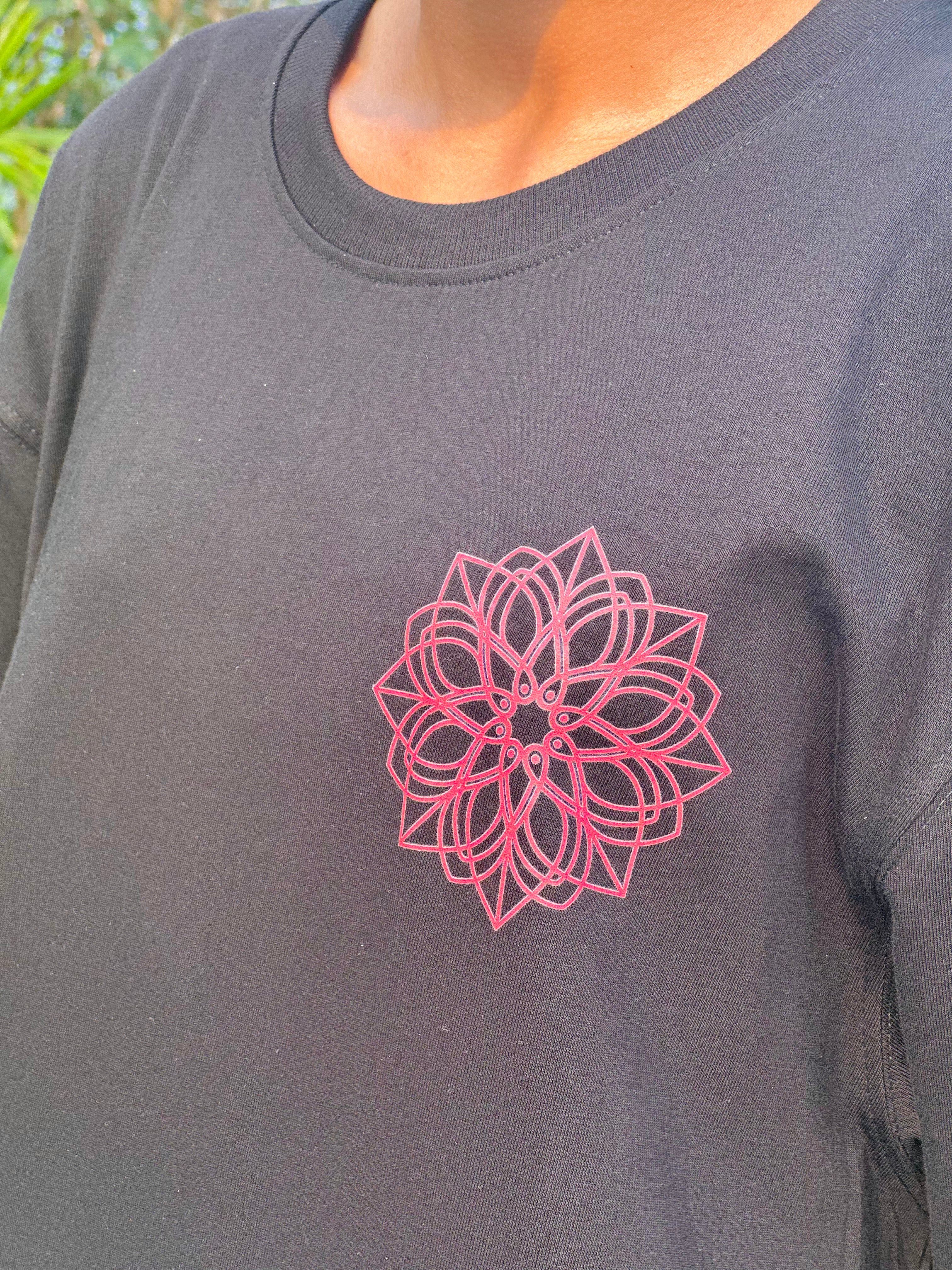 Urban Tapestry Black Oversized Tee